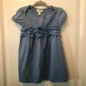 Matilda Jane short sleeved blue dress,  12-18 mo